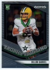 2025 Panini Prizm Draft Picks Trophy Hunting Dillon Gabriel #8 card