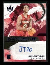 Jaylon Tyson 2024-25 Panini Court Kings Impressionist Ink Autographs card