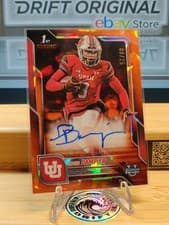 2025 Bowman University Chrome Sapphire Chrome Prospect Autographs Devon Dampier #BCA-DDA card