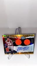 2024-25 Bowman's Best University Prospect Dual Relic Autographs Donavan Freeman #PDRA-DF card