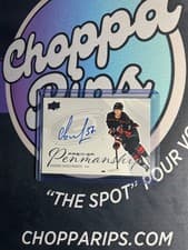 Andrei Svechnikov 2024-25 Upper Deck Premier Premier Penmanship card