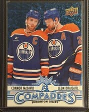 Connor McDavid/Leon Draisaitl 2025 Upper Deck Compadres card