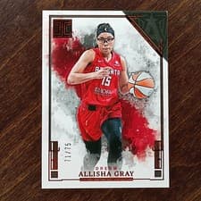 2025 Panini Impeccable WNBA Base Set Allisha Gray #3 card