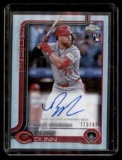 2025 Topps Chrome Update Rookie Debut Autographs Blake Dunn #CRDA-BD card