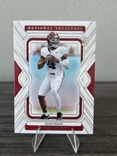 2025 Panini National Treasures Collegiate Base Set Jalen Milroe #7 card