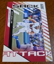 2025 Score Sack Attack Nick Bosa #12 card