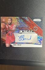 2024-25 Panini Prizm Fast Break Rookie Autographs Jamal Shead #FBR-JSR card