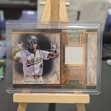 2025 Topps Museum Collection Meaningful Material Relics Lawrence Butler #MMR-LB card