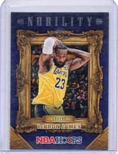2024-25 Hoops Nobility LeBron James #4 card
