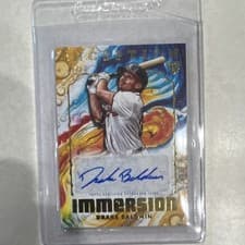2025 Topps Inception Inception Immersion Autographs Drake Baldwin #IIA-DB card