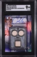 2025 Topps Sterling Debuts Autographed Relics Coby Mayo #SDBA-CMO card