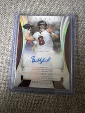 2025 Panini Immaculate Immaculate Moments Autographs Baker Mayfield #9 card
