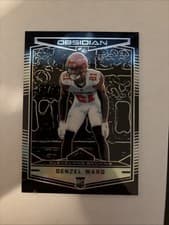 Denzel Ward 2018 Panini Obsidian card