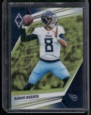 Marcus Mariota 2019 Panini Phoenix card