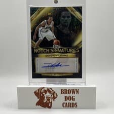 2025-26 Topps Topps Notch Signatures Deron Williams #TNS-DW card