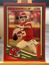 Patrick Mahomes II 2025 Panini Score card