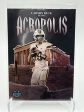 2025 Bowman University Chrome Acropolis Carson Beck #A-6 card