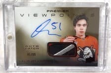 2024-25 Upper Deck Premier Viewpoints Auto Patch Olen Zellweger #V-OZ card
