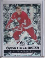 2024-25 SP Authentic Holofoil Legends Alex Delvecchio #HFL-29 card