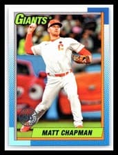 2025 Topps 1990 Topps Baseball (Series One) Matt Chapman #T90-86 card