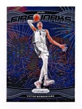 2024-25 Panini Prizm Fireworks Victor Wembanyama #2 card