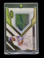 2025 Topps Tier One Clearly Perfect Autographs Bo Jackson #CPA-BJ card