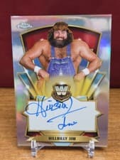 2026 Topps Chrome WWE Legendary Chrome Autographs Hillbilly Jim #LCA-HJ card