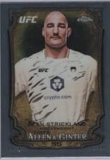 Sean Strickland 2026 Topps Chrome UFC Allen And Ginter card