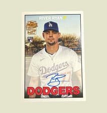 2025 Topps Archives Fan Favorite Autographs 1967 River Ryan #67FFA-RR card