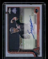 2025 Topps Pro Debut Chrome Autographs Slade Caldwell #PDC-184 card