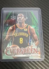 2025-26 Topps Holiday Evergreen Jalen Williams #EV-JW card