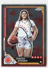 2025 Topps Chrome McDonald's All American Base Set Jordan Speiser #37 card