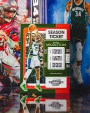 Khris Middleton 2021 Panini Contenders Optic card