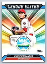 2025 Topps Pro Debut League Elites Chase Dollander #LE-13 card