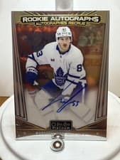 2024-25 O-Pee-Chee Platinum Rookie Autographs Marshall Rifai #R-MR card