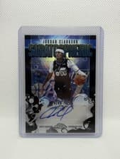 2025-26 Topps Chrome Stratospheric Signatures Jordan Clarkson #SM-JC card