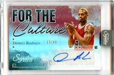 2025-26 Panini Signature Series For the Culture Dennis Rodman #7 card