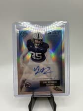 2025 Bowman University Chrome 1955 Bowman Football Autographs Luke Reynolds #55AV-LR card