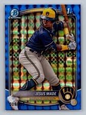 Jesus Made 2025 Bowman Chrome Prospects card