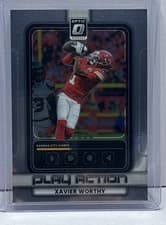 2025 Donruss Optic Play Action Xavier Worthy #3 card