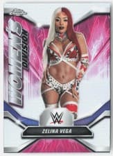 2026 Topps Chrome WWE Women's Division Zelina Vega #WDV-40 card