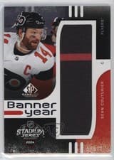 2024-25 SP Game Used 2024 Stadium Series Banner Year Relics Sean Couturier #BYSS-SC card