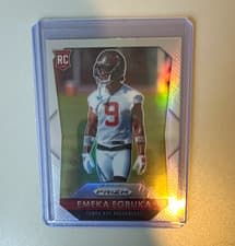 2025 Panini Prizm Prizm Flashback Rookie Emeka Egbuka #7 card