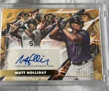 2025 Topps Inception Inception Transformation Autographs Matt Holliday #ITA-MH card