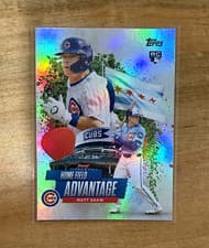 2025 Topps Update Home Field Advantage Matt Shaw #HA-44 card