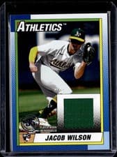 2025 Topps 1990 Topps Baseball Relics Series Two Jacob Wilson #90R2-JWI card
