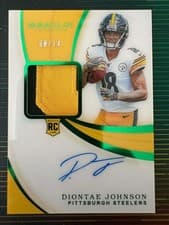 Diontae Johnson 2019 Panini Immaculate Collection card