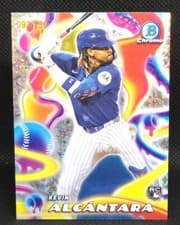 2025 Bowman Chrome Melt Mashers Kevin Alcántara #MM-21 card