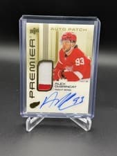 2024-25 Upper Deck Premier Acetate Auto Patch Alex DeBrincat #AV-AD card