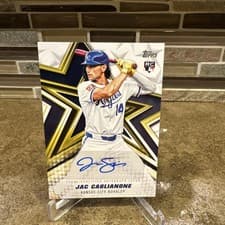 2026 Topps Baseball Stars Autographs Jac Caglianone #BSA-JC